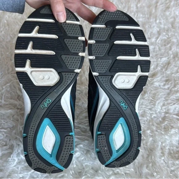 RYKA Women's Kindred Re-Zorb Athletic Shoes/Sneakers Sz 9 Black Low top Lace - Picture 9 of 10